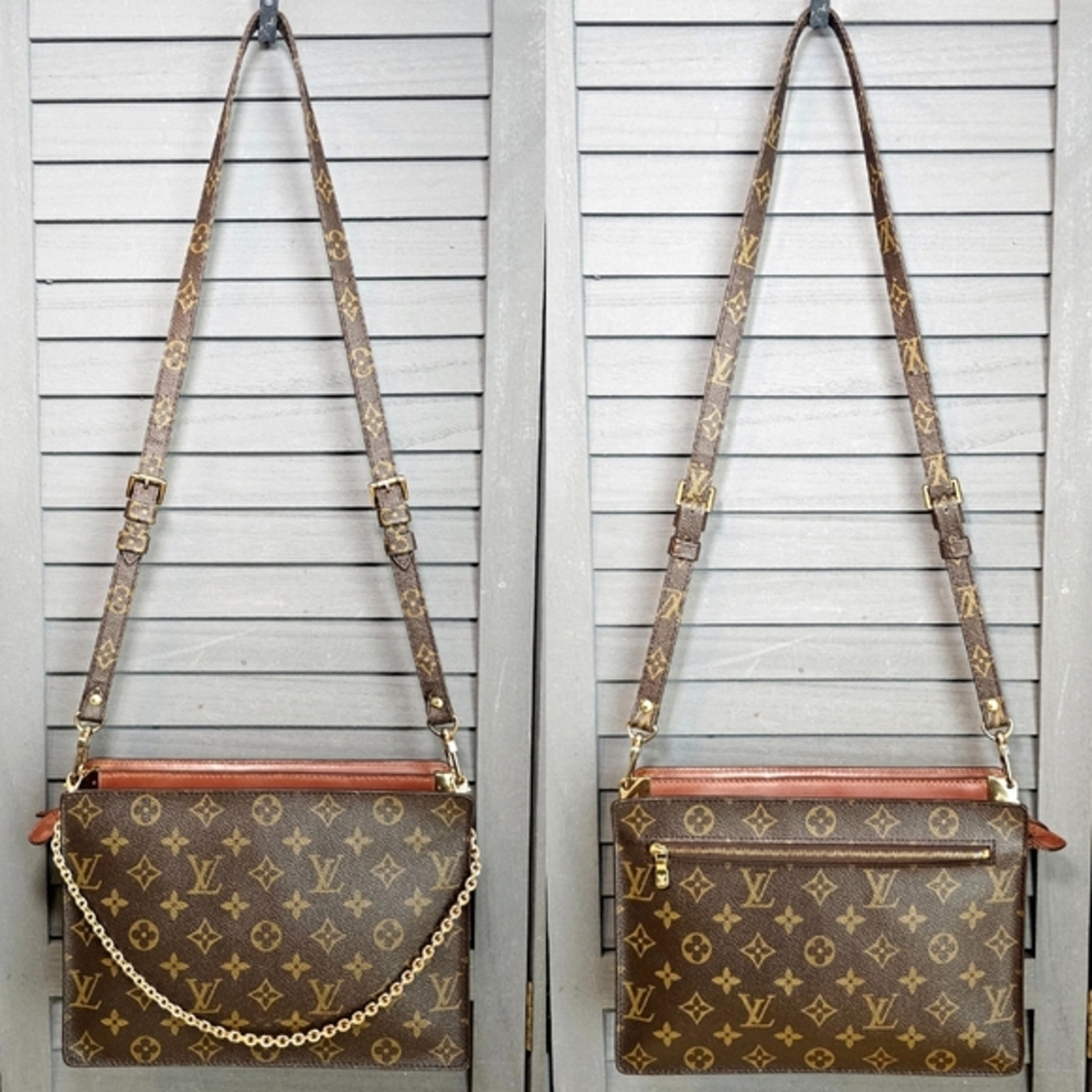 Authentic LOUIS VUITTON Monogram Enghien Crossbody Bag - Picture 3 of 16